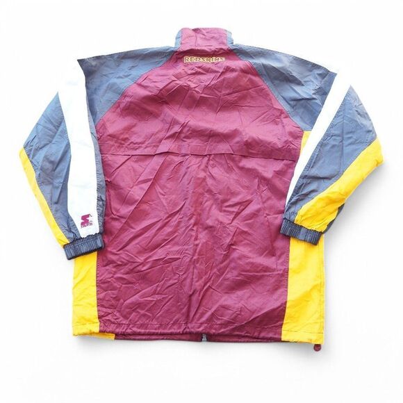 Starter Vintage 90s Y2K Washington Redskins Commanders Lightweight Jacket Men L - Picture 2 of 10
